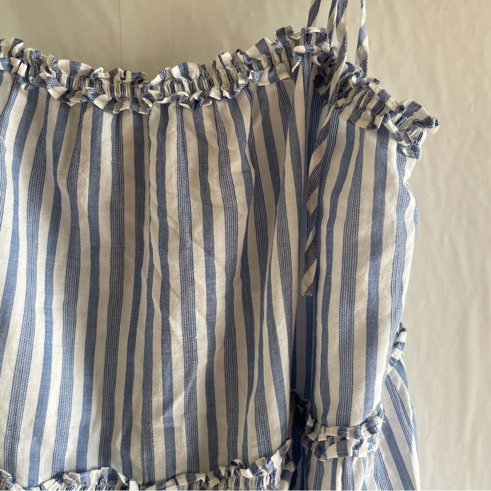 Rails Caralyn Lighthouse Stripe Dress Size L - image 5